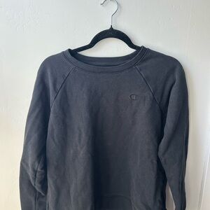 Champion Men's Dark Gray Crewneck Sweater